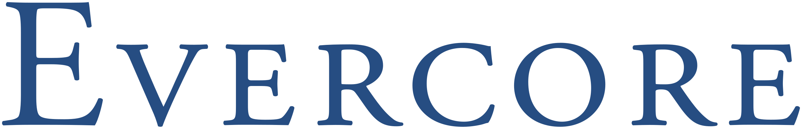 Evercore logo